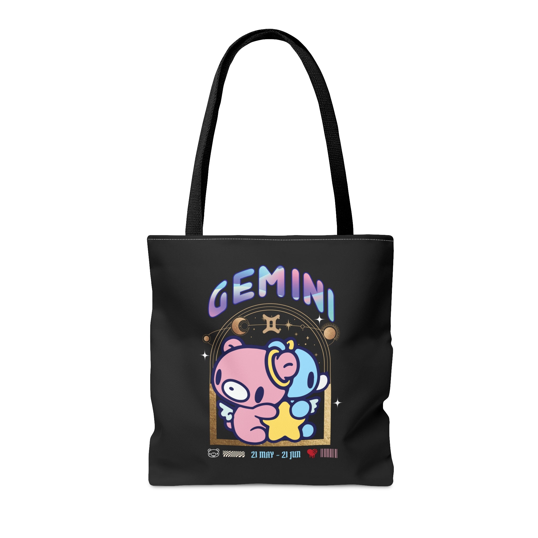 Gloomy Gemini zodiac Tote Bag